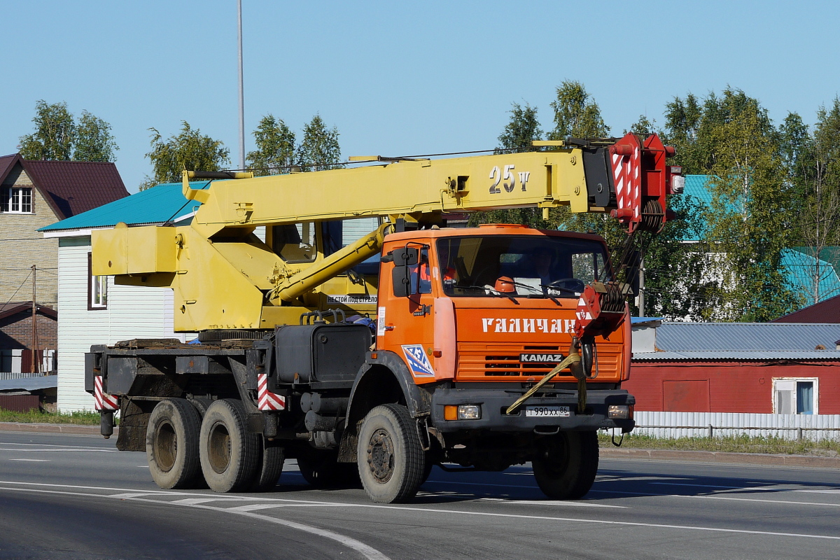 Ханты-Мансийский автоном.округ, № Т 990 ХХ 86 — КамАЗ-53228-15 [53228R]