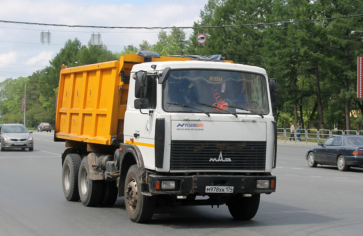 Челябинская область, № М 978 ХК 174 — МАЗ-5516X5