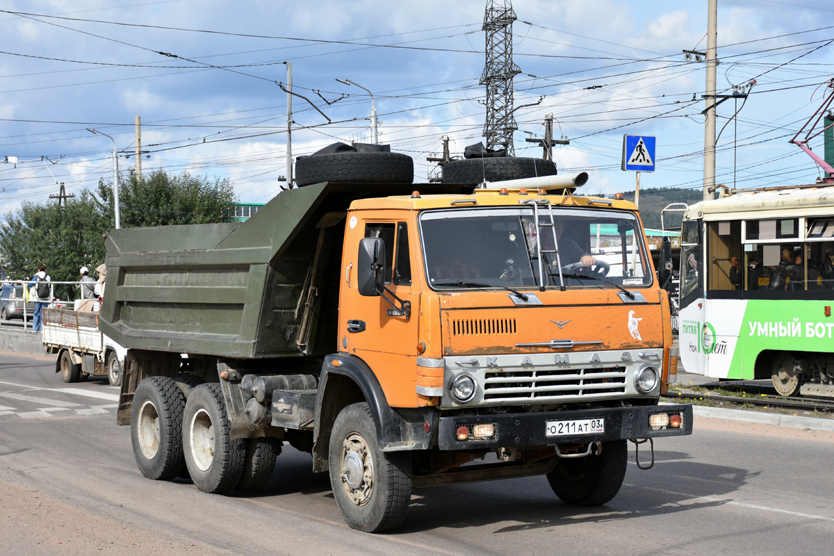 Бурятия, № О 211 АТ 03 — КамАЗ-55111 [551110]