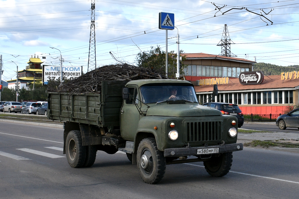 Бурятия, № Н 580 МР 03 — ГАЗ-53-14, ГАЗ-53-14-01