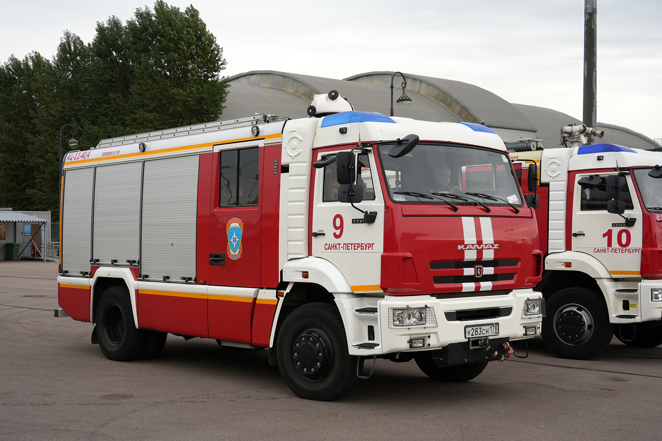 Санкт-Петербург, № У 283 СН 178 — КамАЗ-5387-RF(08) [53870F-R]; Санкт-Петербург — Финал соревнований по скоростному маневрированию на пожарных автомобилях "Трасса-01", 13.09.2025