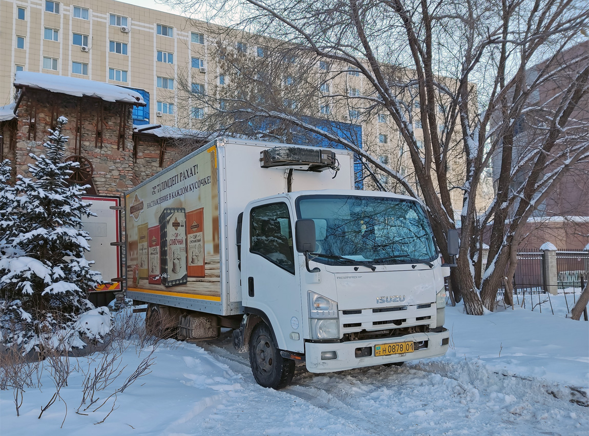 Астана, № H 0878 01 — Isuzu Elf (общая модель)