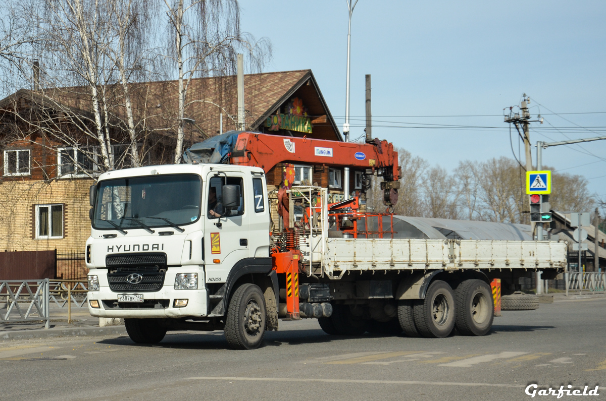Кемеровская область, № У 387 ВК 142 — Hyundai Power Truck HD250