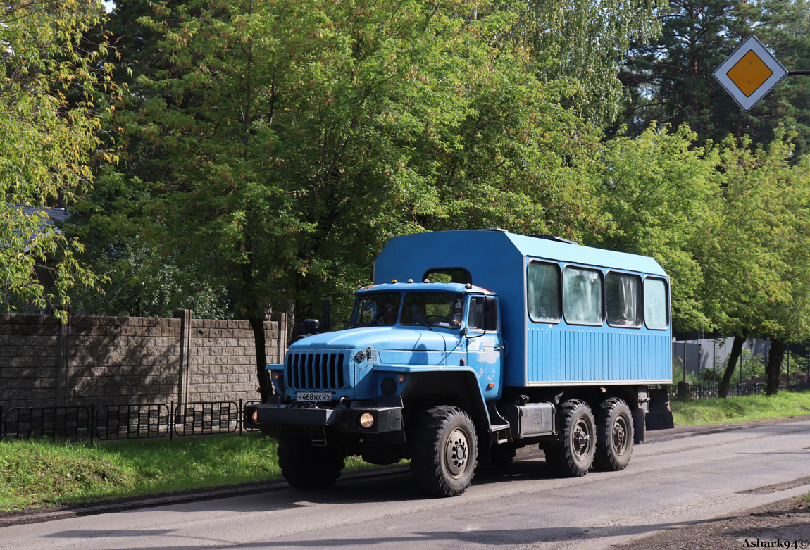 Красноярский край, № Н 468 НХ 24 — Урал-32551-41