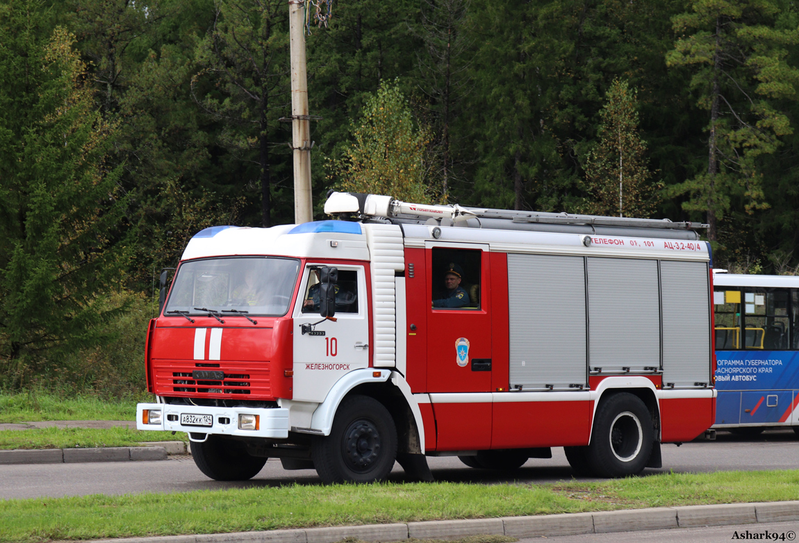 Красноярский край, № А 832 КК 124 — КамАЗ-43253-A3(96)