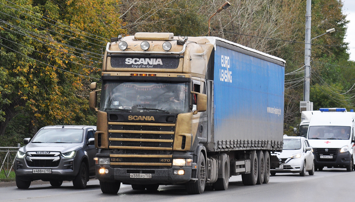 Башкортостан, № А 588 ХО 702 — Scania ('1996) R124L