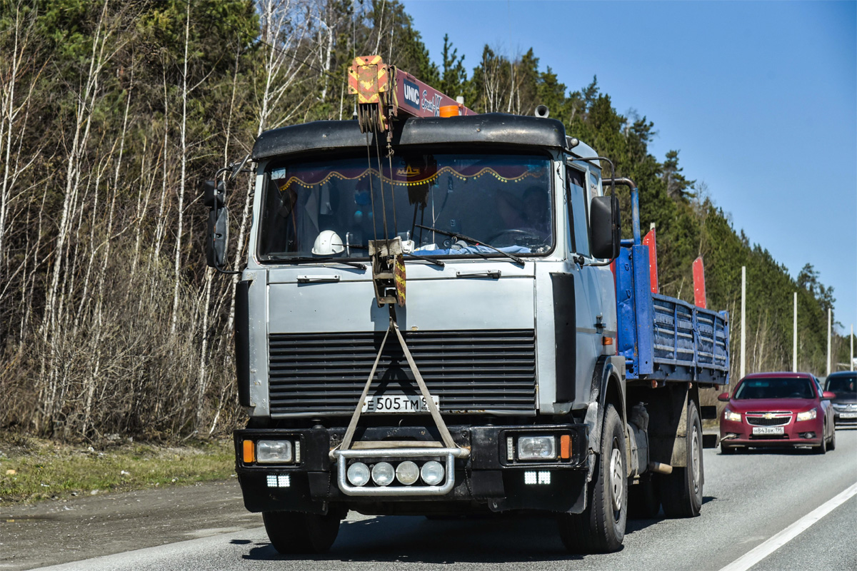 Свердловская область, № Е 505 ТМ 96 — МАЗ-53366