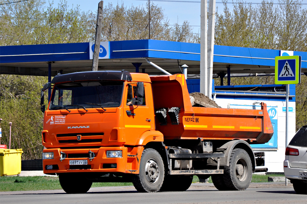 Алтайский край, № О 691 ХУ 22 — КамАЗ-53605-L4(19)
