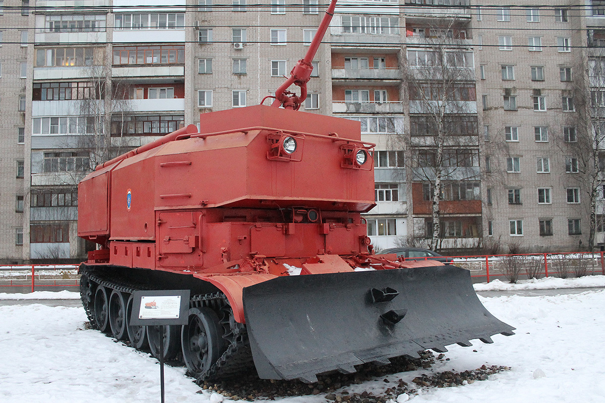 Ивановская область, № (37) Б/Н СТ 0001 — Т-54 (шасси); Ивановская область — Аллея Славы ИПСА; Ивановская область — Спецтехника на постаментах