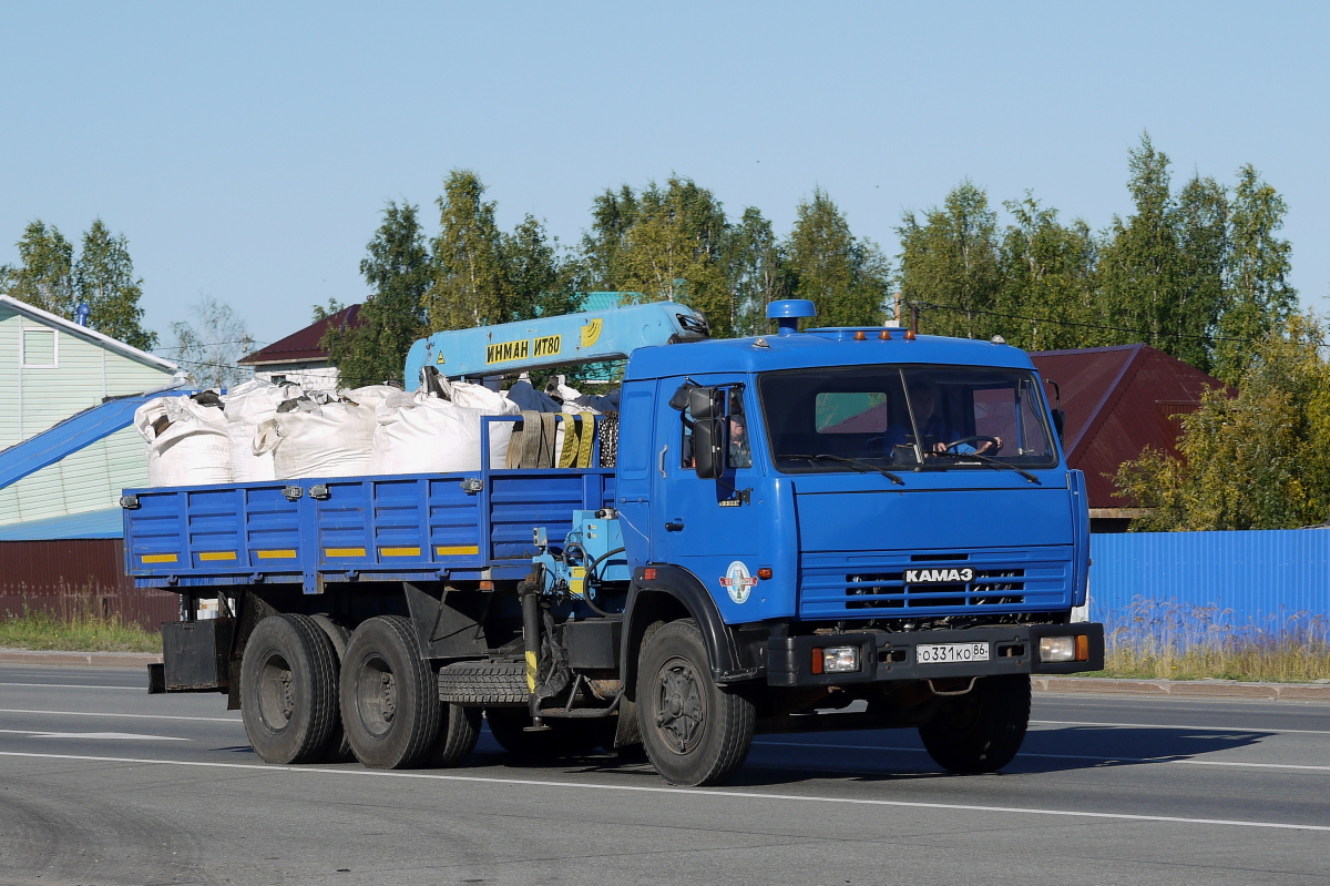 Ханты-Мансийский автоном.округ, № О 331 КО 86 — КамАЗ-53215 [532150]