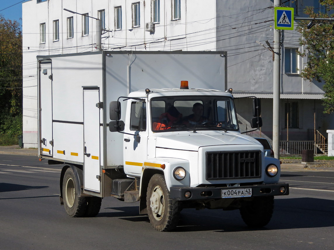 Кировская область, № К 004 РА 43 — ГАЗ-3309