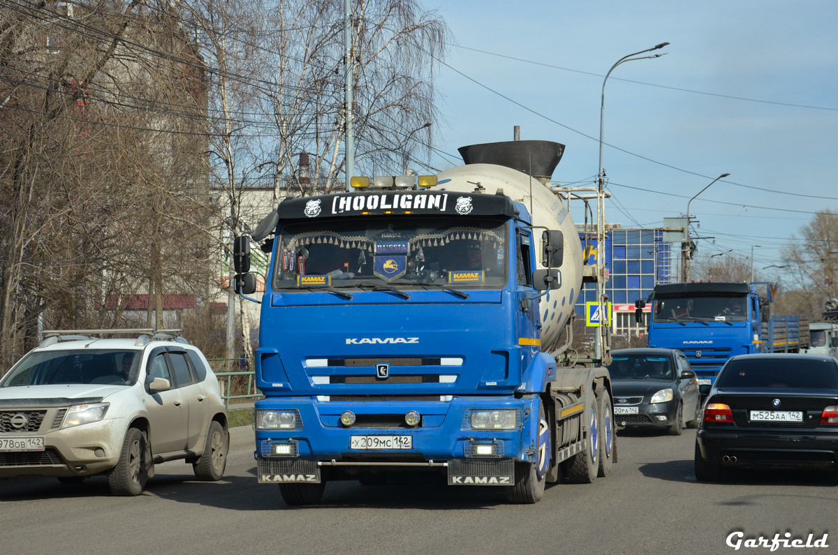 Кемеровская область, № Х 209 МС 142 — КамАЗ-65115-L4(19)