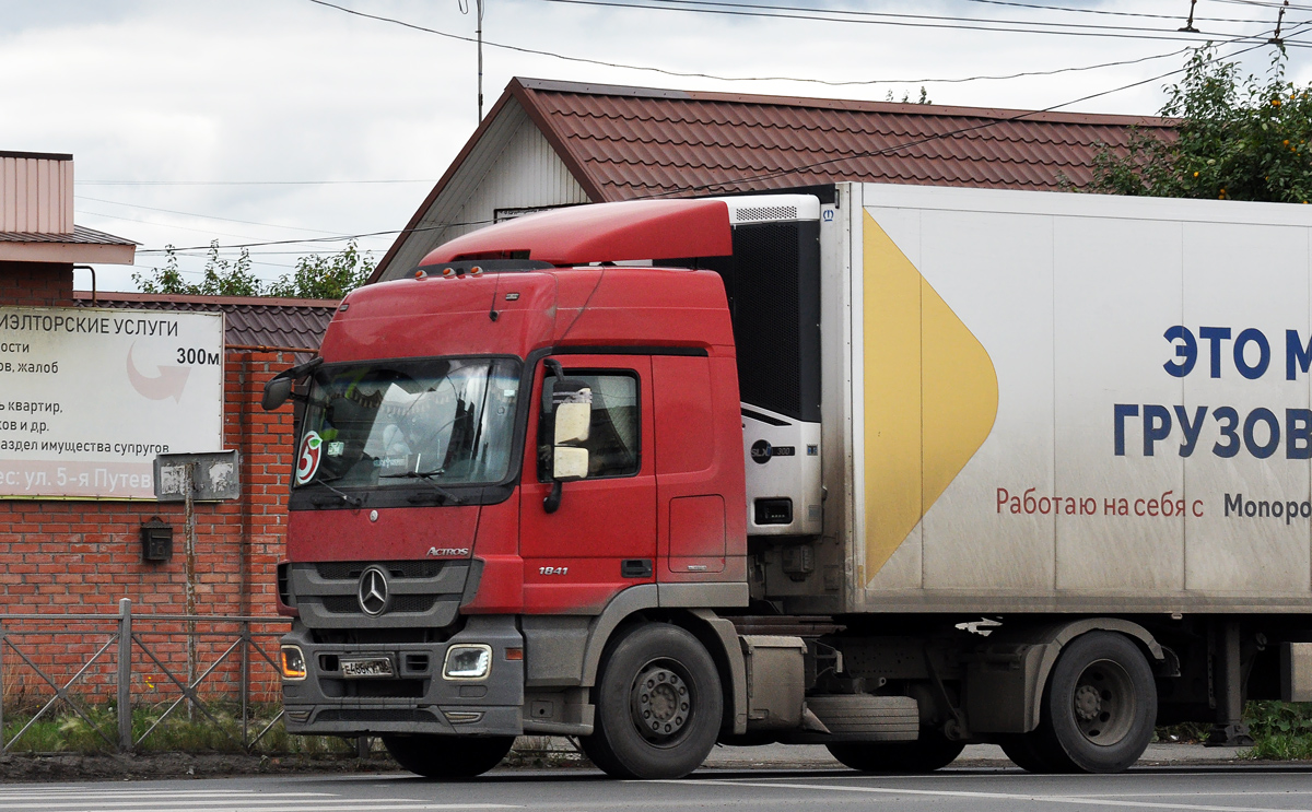 Воронежская область, № Е 466 КУ 136 — Mercedes-Benz Actros '09 1841 [Z9M]