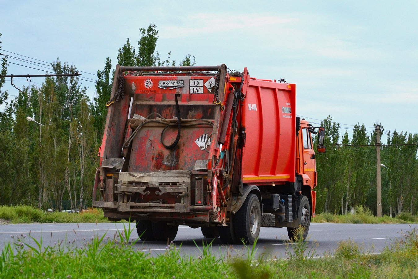 Волгоградская область, № Е 884 РЕ 134 — КамАЗ-53605-A5(48)