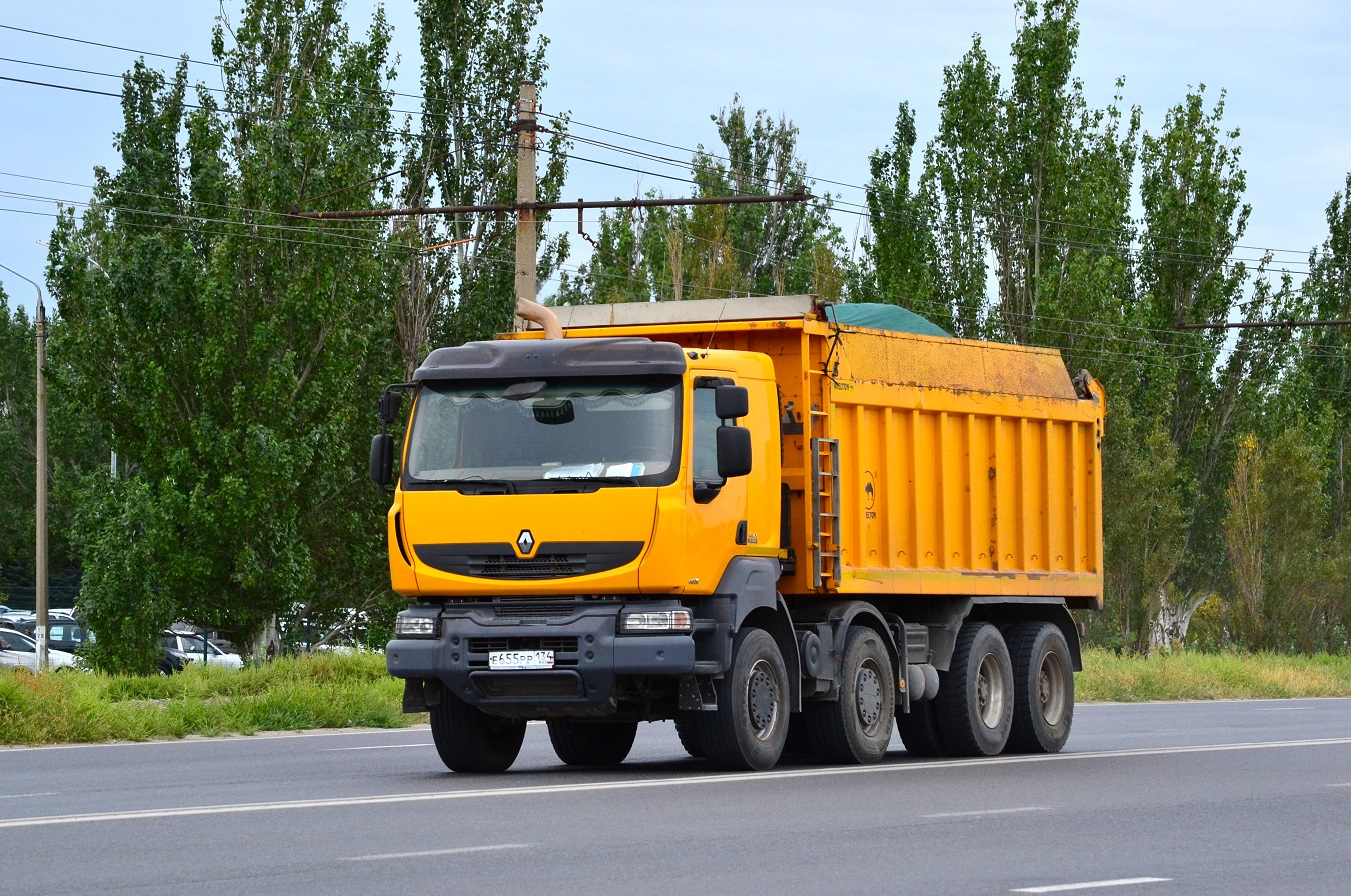 Волгоградская область, № Е 655 РР 134 — Renault Kerax