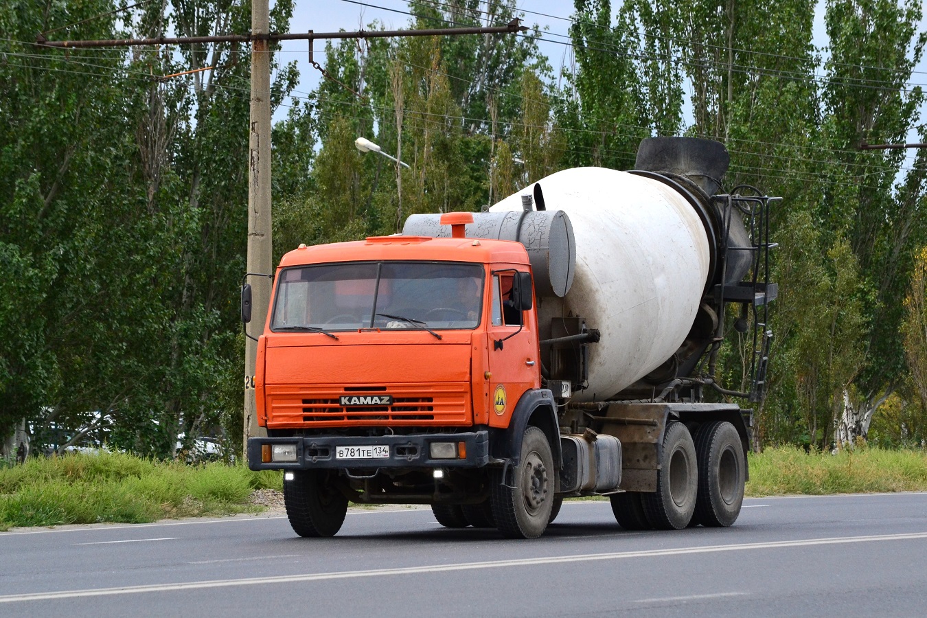 Волгоградская область, № В 781 ТЕ 134 — КамАЗ-53229-02 [53229C]