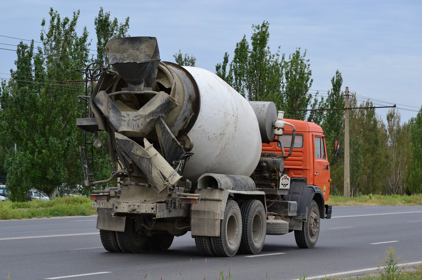 Волгоградская область, № В 781 ТЕ 134 — КамАЗ-53229-02 [53229C]