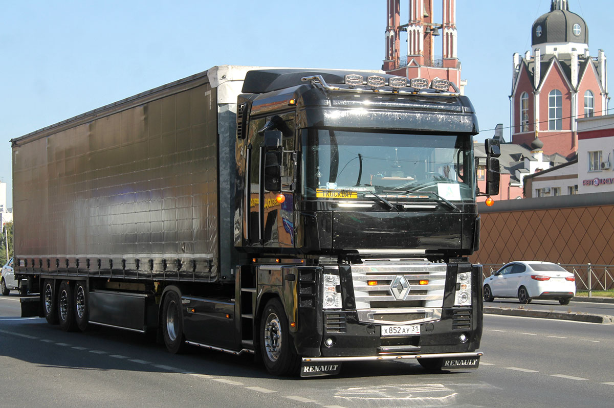 Белгородская область, № Х 852 АУ 31 — Renault Magnum ('2005)
