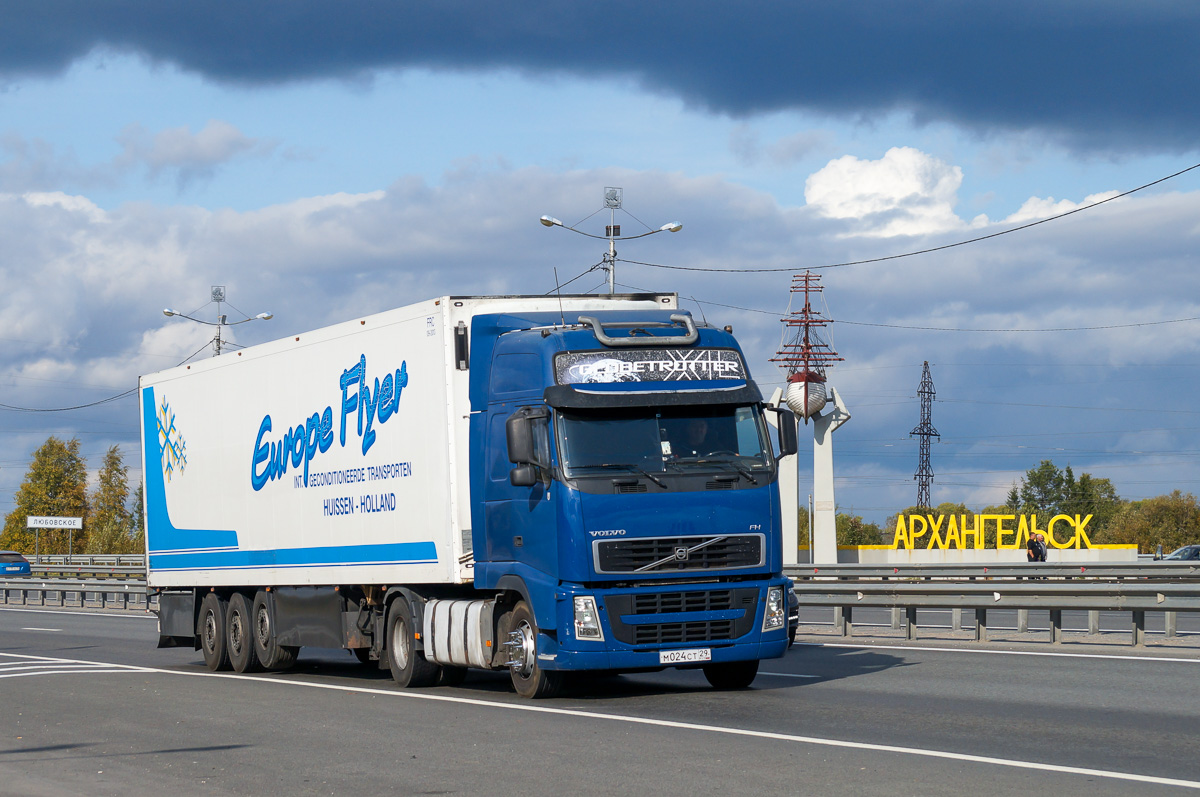 Дагестан, № М 024 СТ 29 — Volvo ('2002) FH12.440