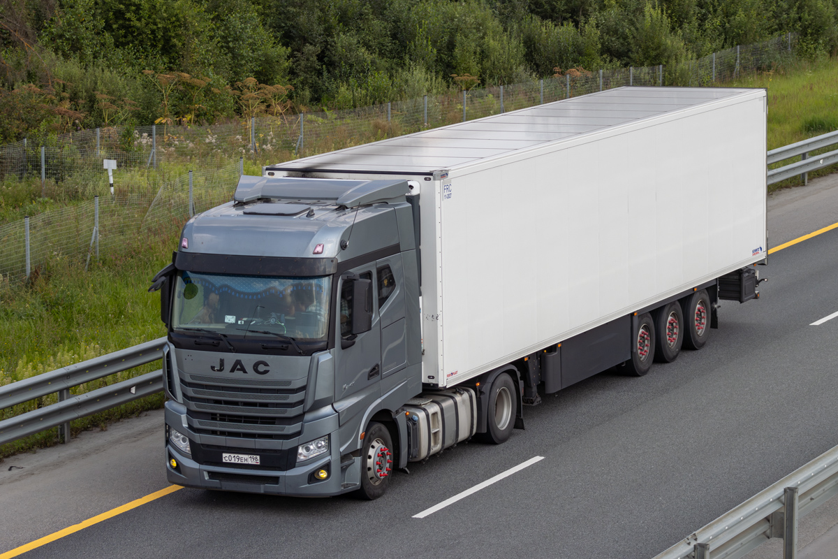 Санкт-Петербург, № С 019 ЕН 198 — JAC K7