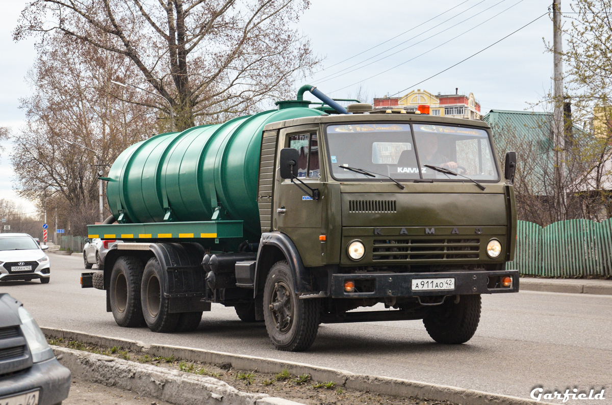 Кемеровская область, № А 911 АО 42 — КамАЗ-53212