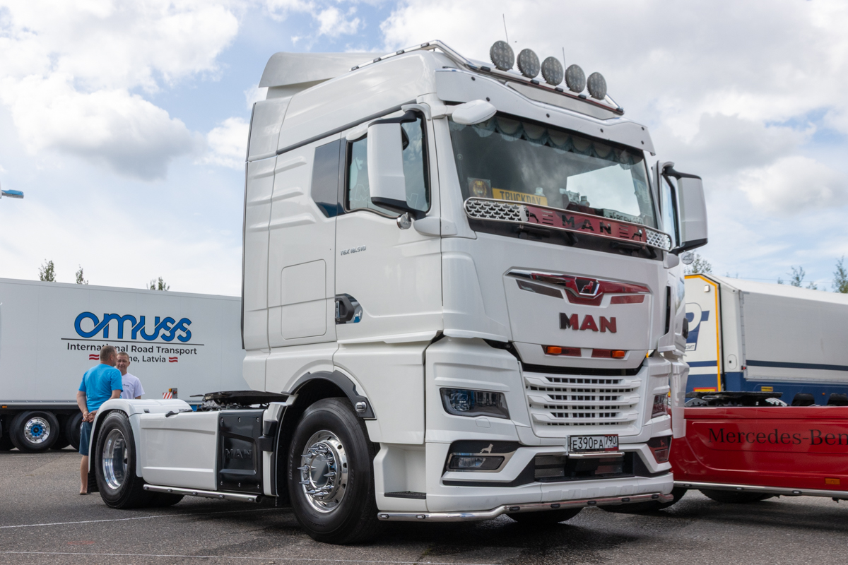 Московская область, № Е 390 РА 790 — MAN TGX ('2020) 18.510; Московская область — Фестиваль TruckDay 2025
