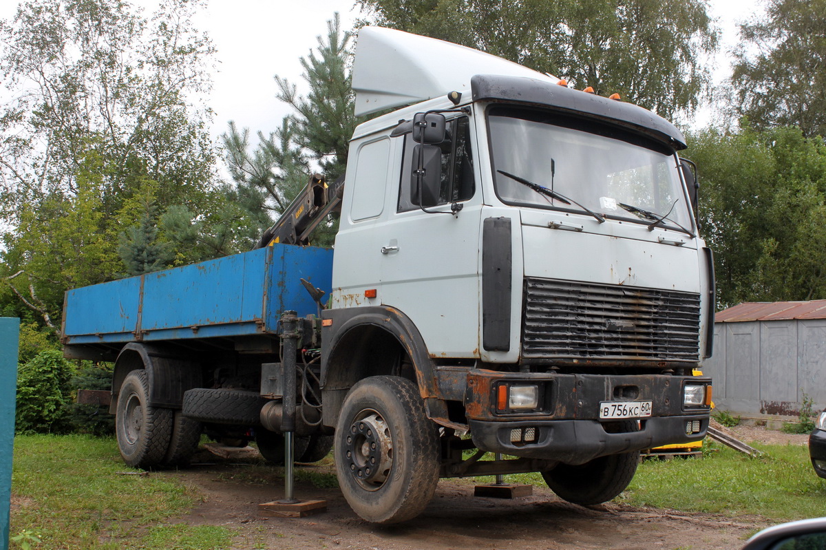 Псковская область, № В 756 КС 60 — МАЗ-53366