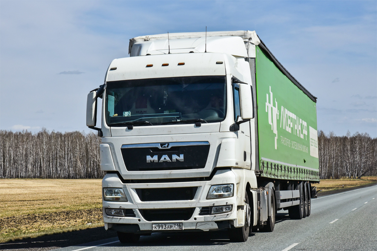 Татарстан, № К 993 АР 716 — MAN TGX ('2007) 18.480