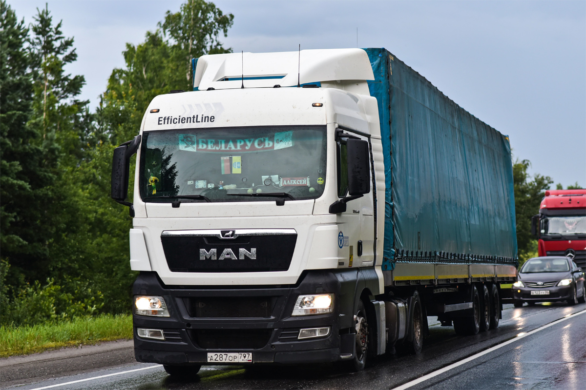 Москва, № А 287 ОР 797 — MAN TGX ('2007) 18.440