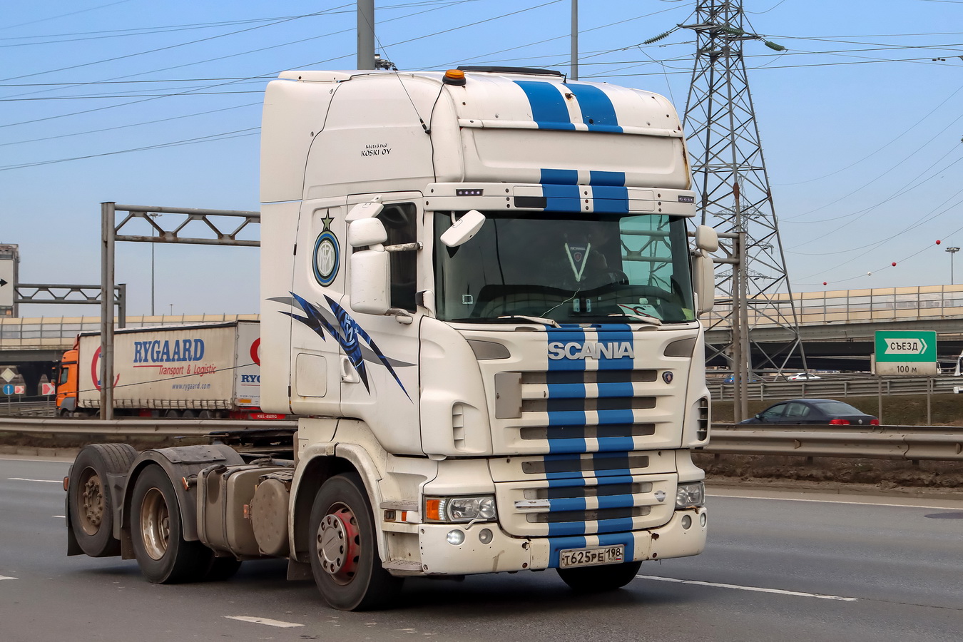Санкт-Петербург, № Т 625 РЕ 198 — Scania ('1996) R124L
