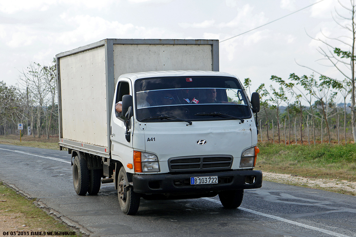 Куба, № B 103 722 — Hyundai HD65 ('2004)
