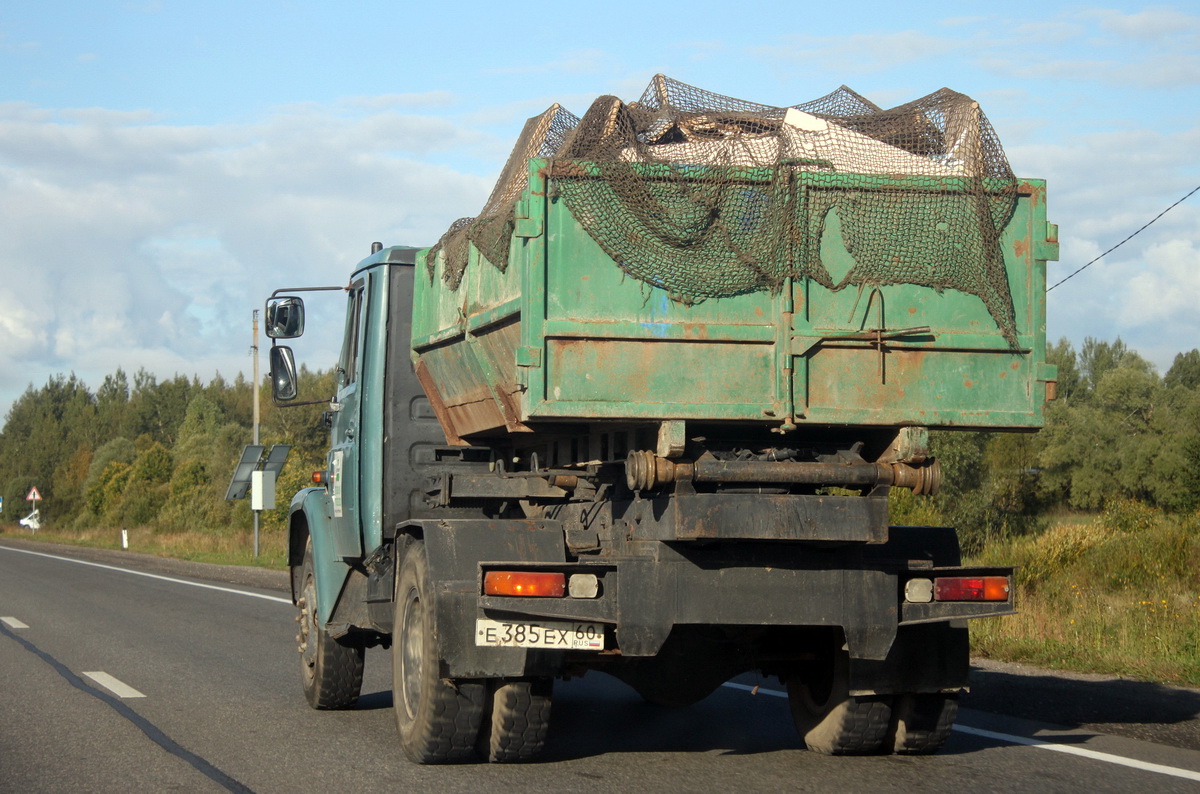 Псковская область, № Е 385 ЕХ 60 — ЗИЛ-433362