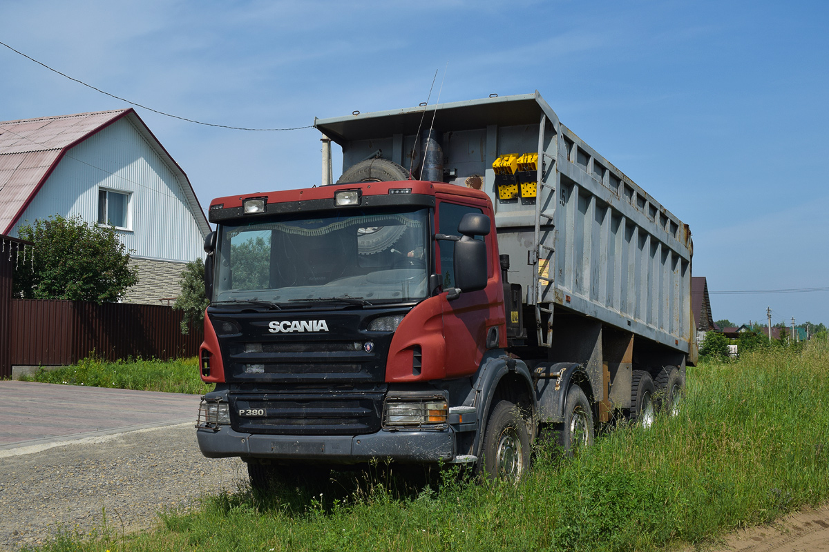 Алтайский край, № 225 — Scania ('2004) P380; Транспортные средства без номеров (Алтайский край)
