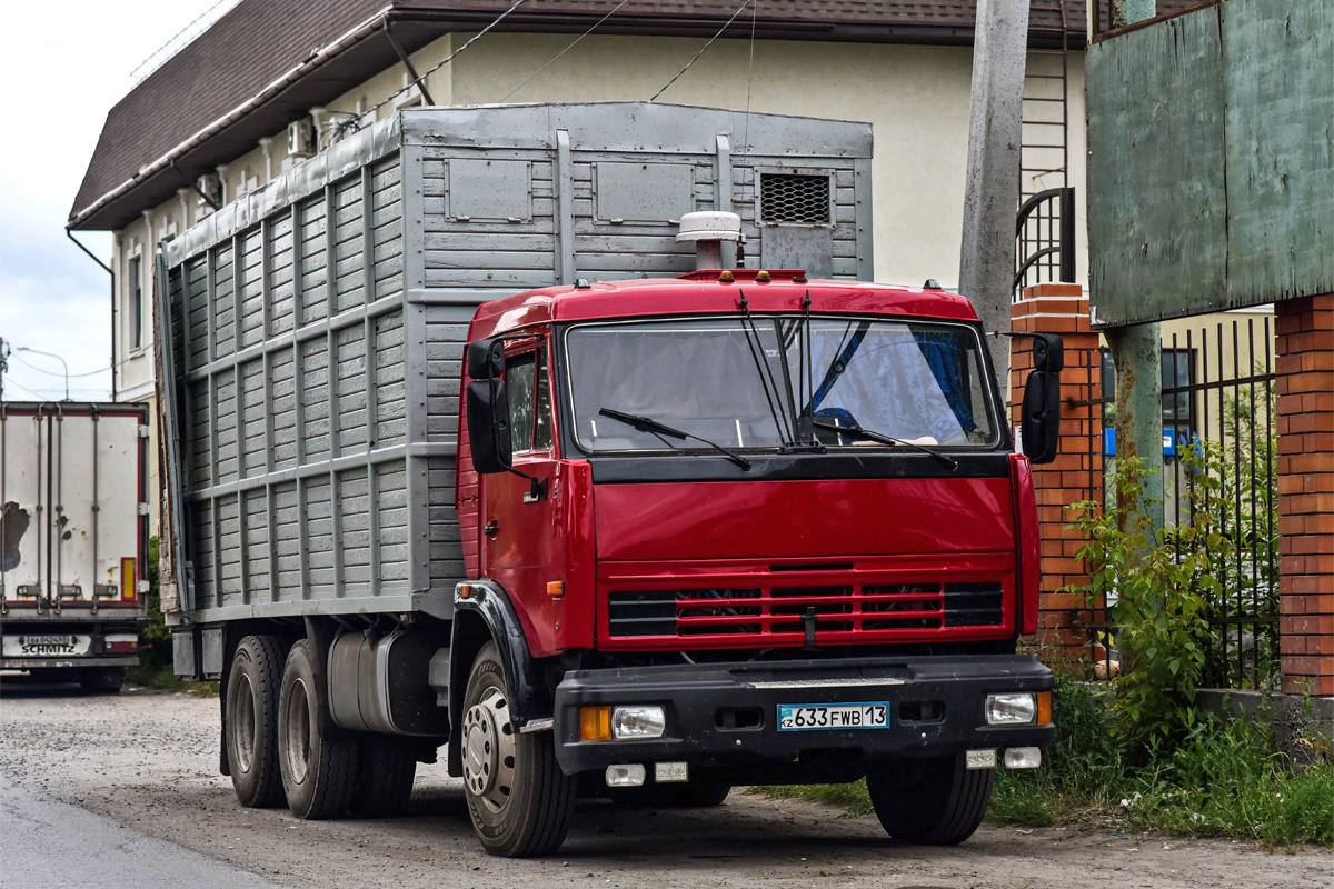 Туркестанская область, № 633 FWB 13 — КамАЗ-53212