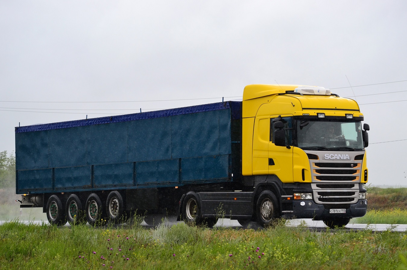 Краснодарский край, № С 781 ЕХ 193 — Scania ('2013) R440
