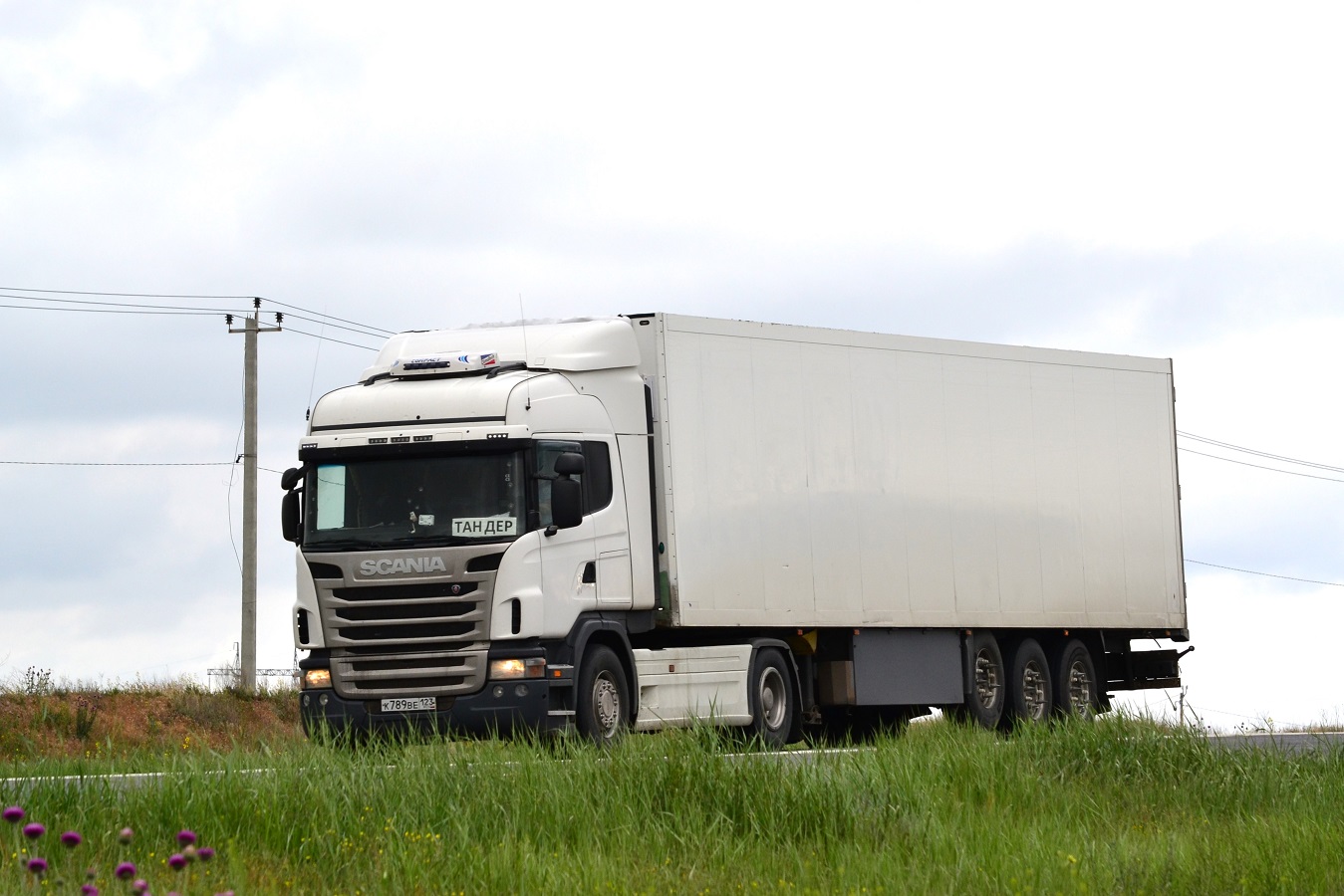 Краснодарский край, № К 789 ВЕ 123 — Scania ('2009) G420