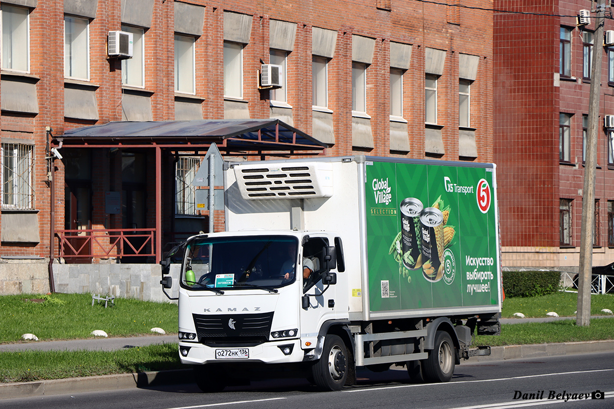 Санкт-Петербург, № О 272 НК 136 — КамАЗ-43082-H5 "Компас 12"