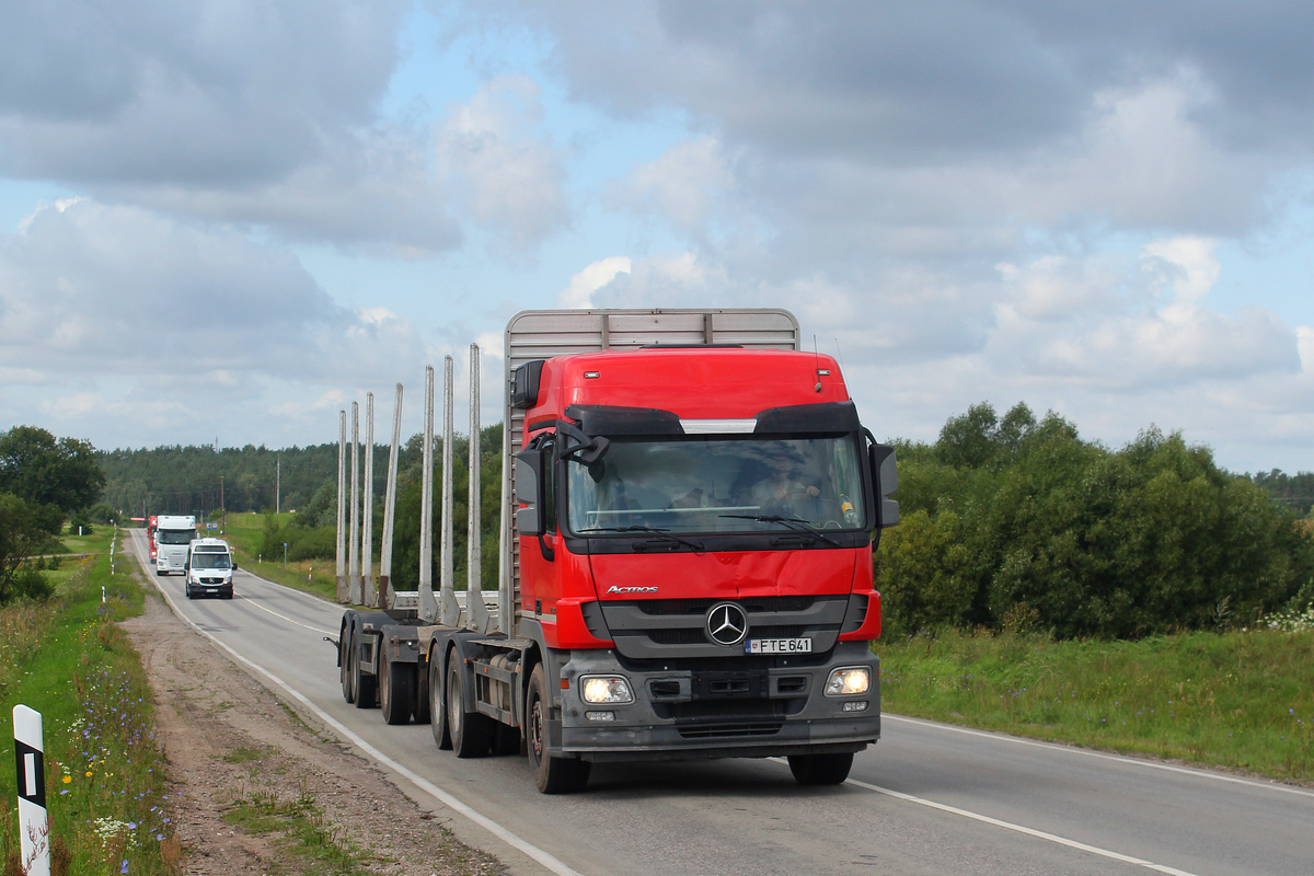 Литва, № FTE 641 — Mercedes-Benz Actros ('2009) 2644