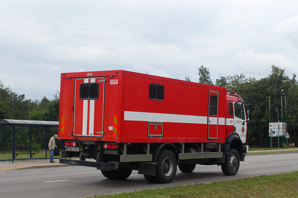 Литва, № CNZ 341 — Mercedes-Benz SK (общ. мод.)