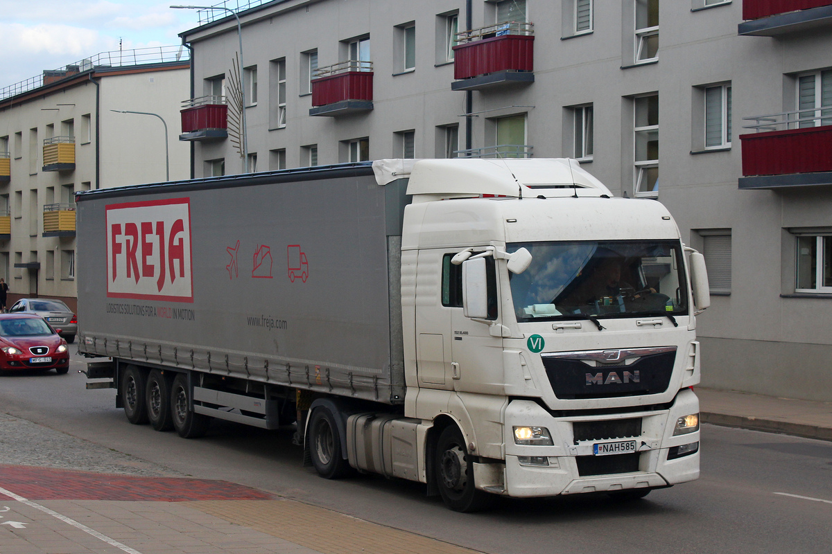 Литва, № NAH 585 — MAN TGX ('2012) 18.480