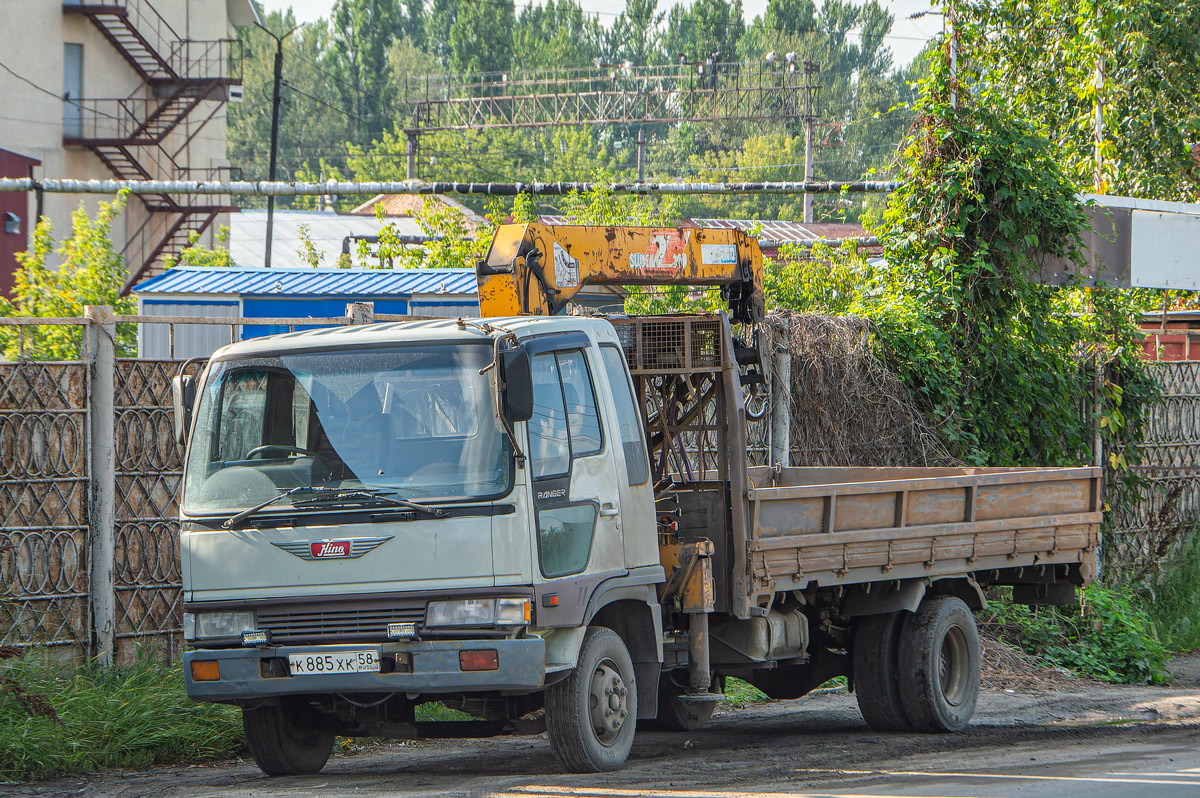 Пензенская область, № К 885 ХК 58 — Hino Ranger