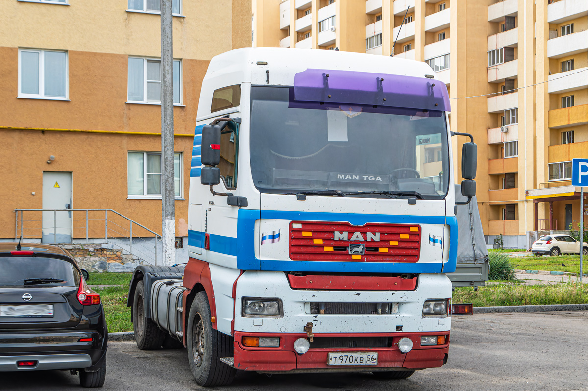 Пензенская область, № Т 970 КВ 56 — MAN TGA 18.510