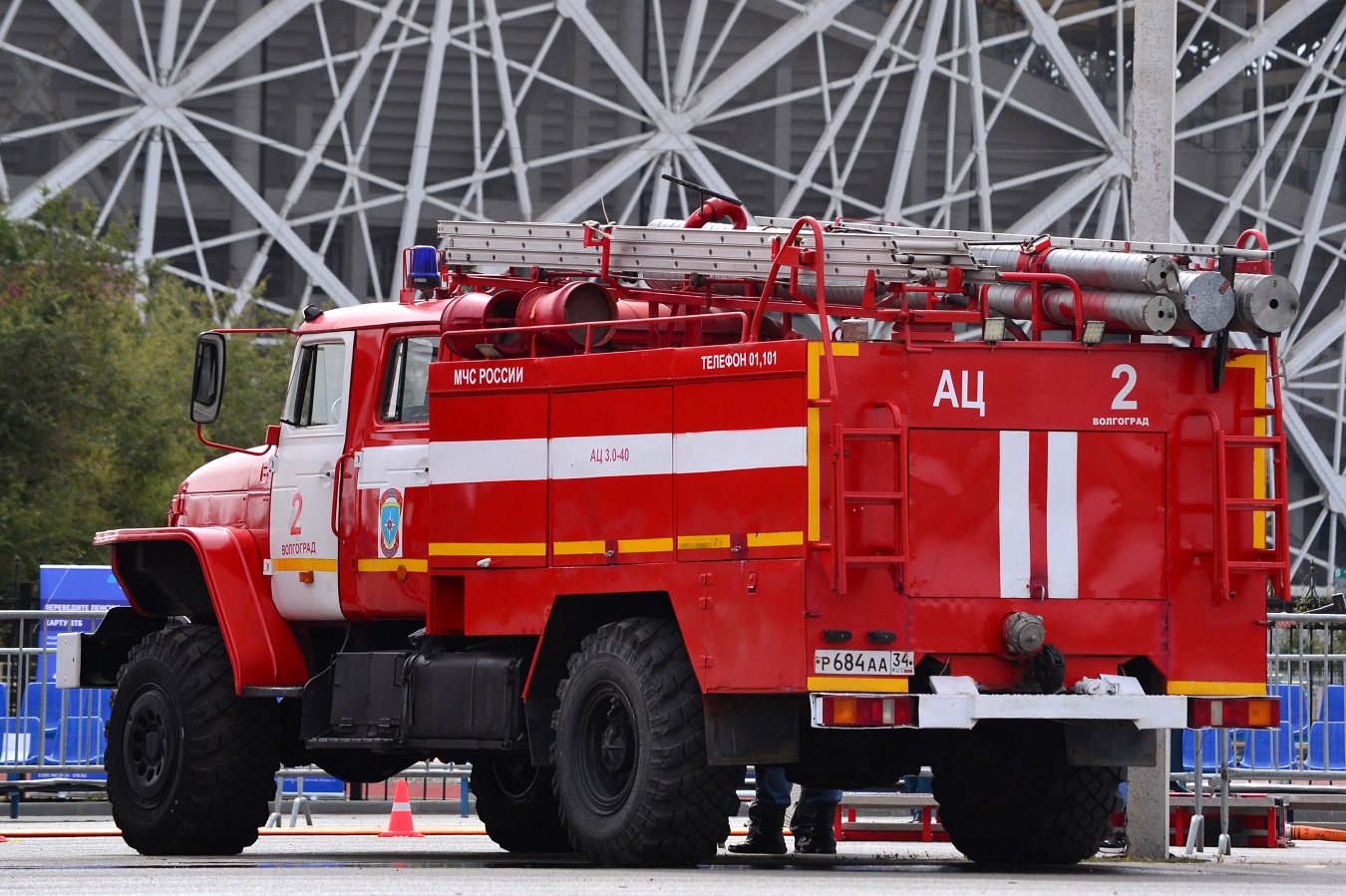 Волгоградская область, № Р 684 АА 34 — Урал-43206-41