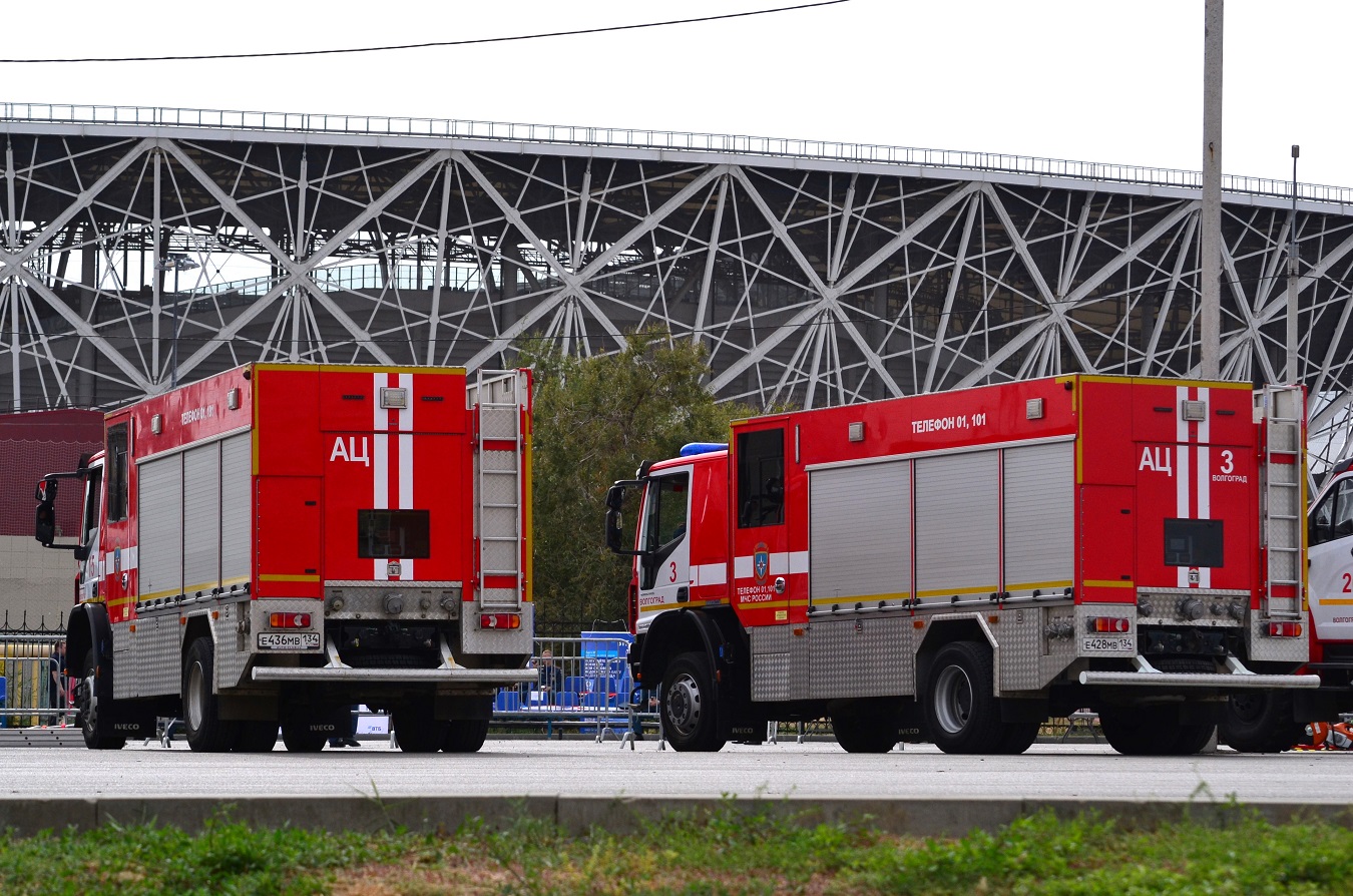 Волгоградская область, № Е 436 МВ 134 — IVECO-AMT EuroCargo ('2015); Волгоградская область, № 203 — IVECO-AMT EuroCargo ('2015)