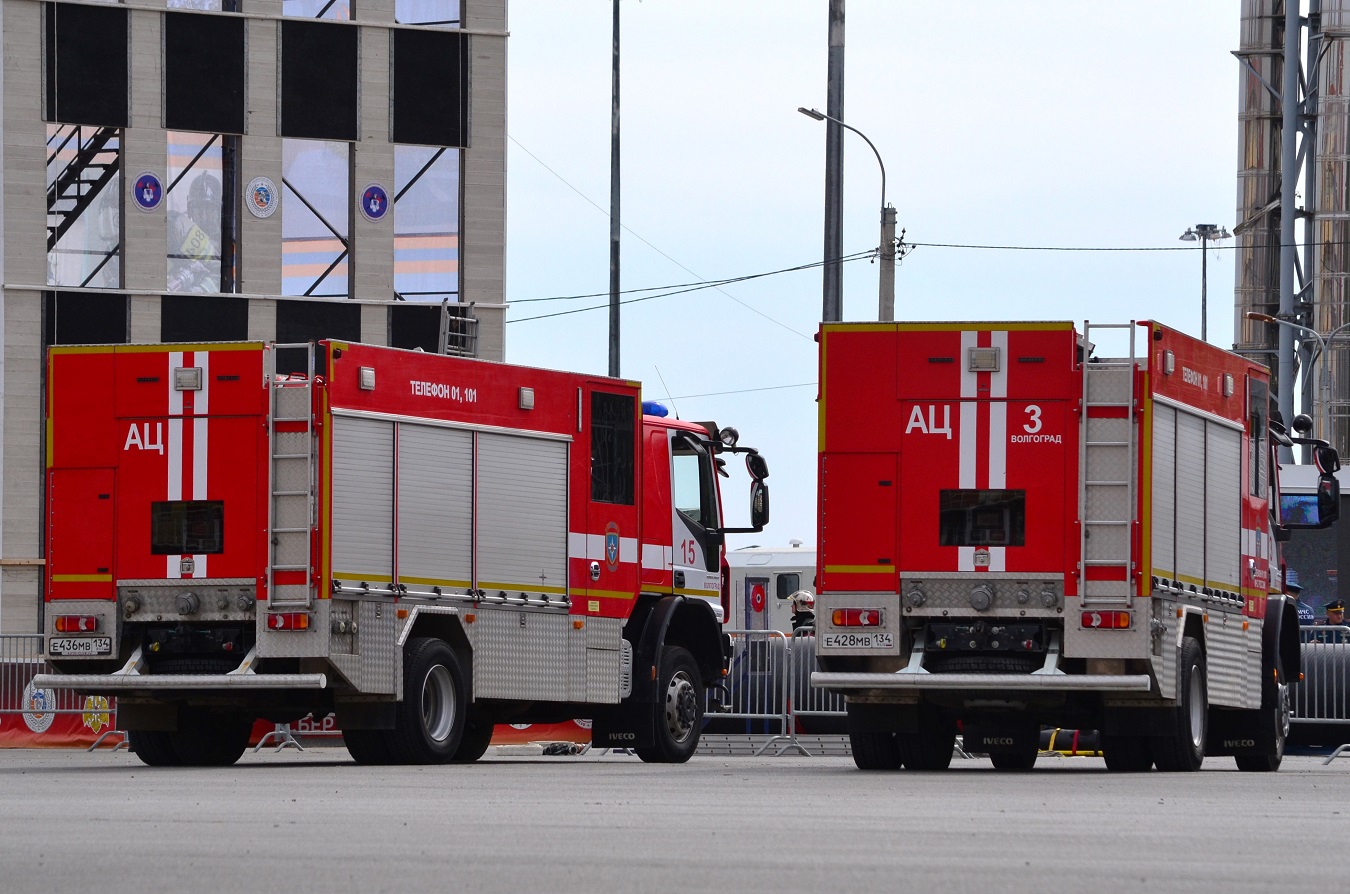 Волгоградская область, № Е 436 МВ 134 — IVECO-AMT EuroCargo ('2015); Волгоградская область, № 203 — IVECO-AMT EuroCargo ('2015)