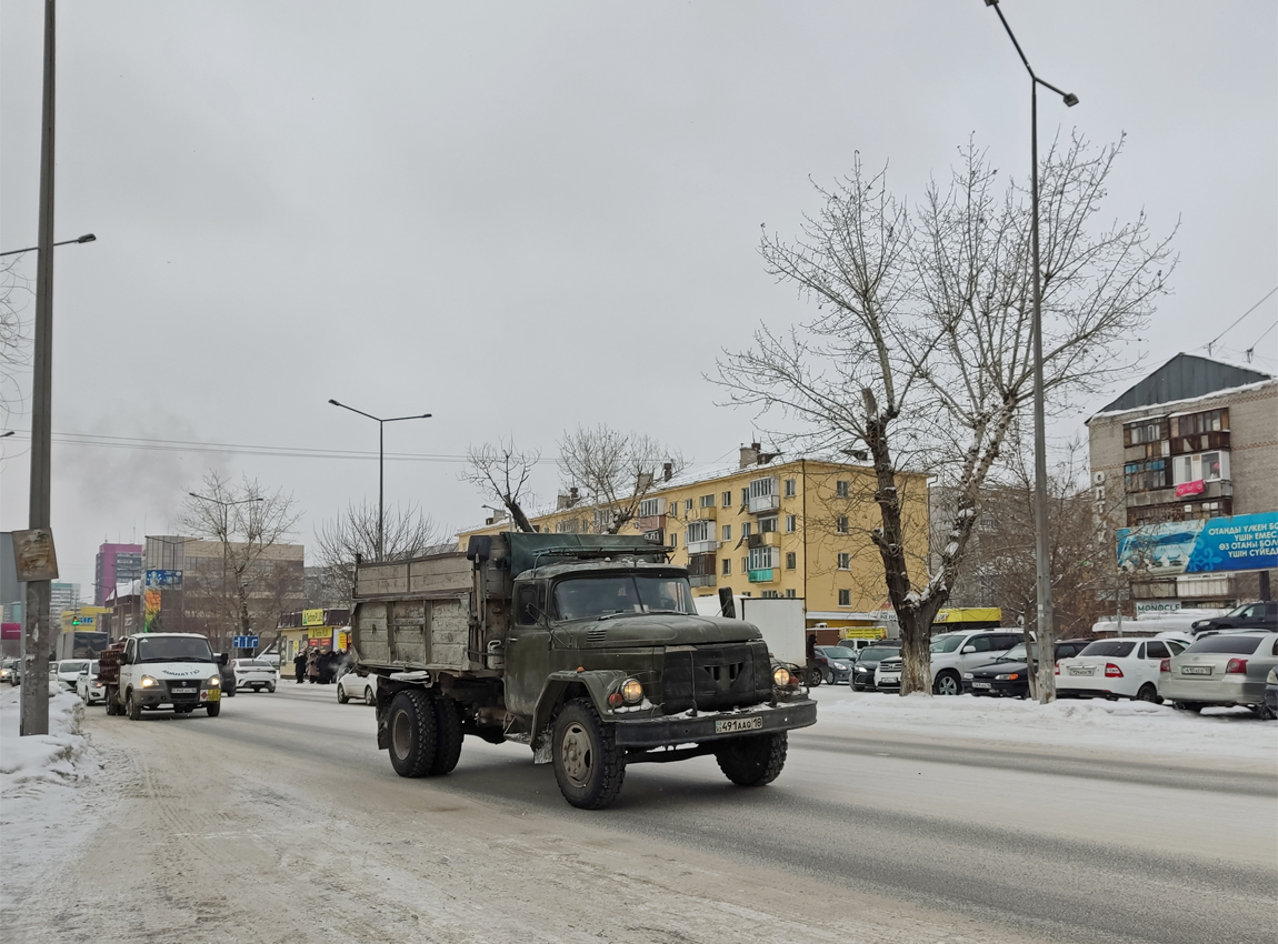 Абайская область, № 491 AAQ 18 — ЗИЛ-130 (общая модель)