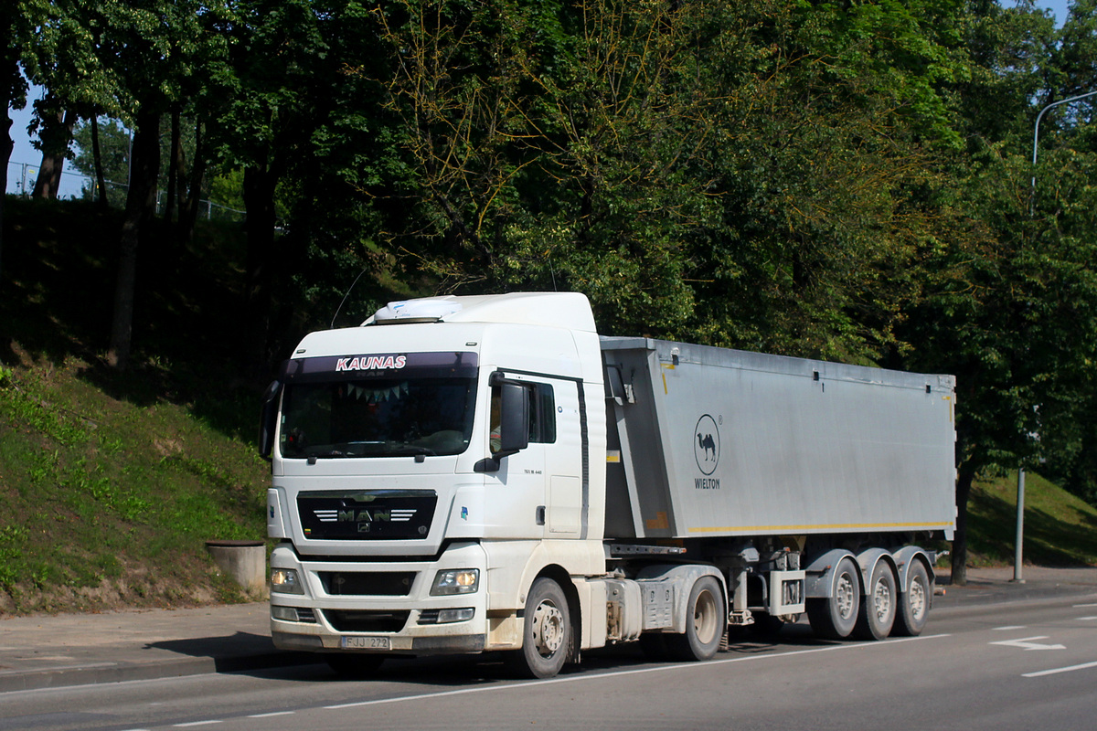 Литва, № FJJ 272 — MAN TGX ('2007) 18.440