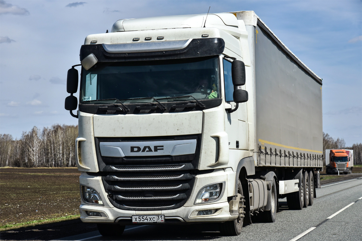 Белгородская область, № Х 554 ХС 31 — DAF XF Euro6 FT