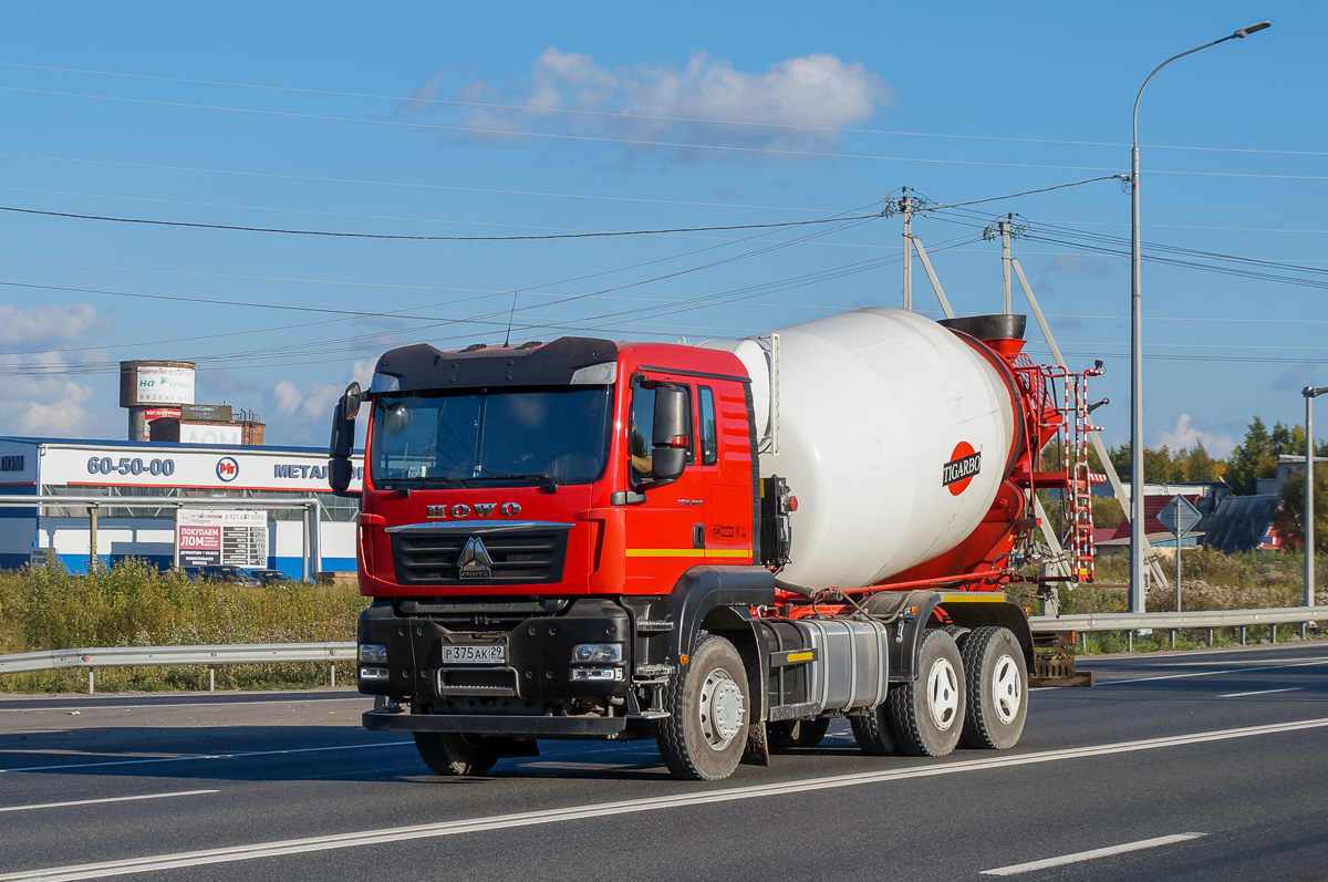 Архангельская область, № Р 375 АК 29 — Sitrak C7H ZZ5256