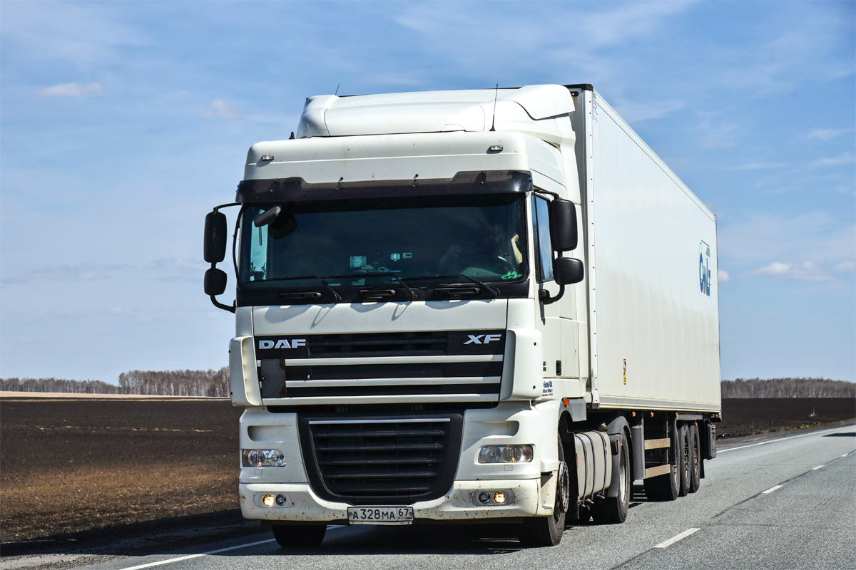 Смоленская область, № А 328 МА 67 — DAF XF105 FT